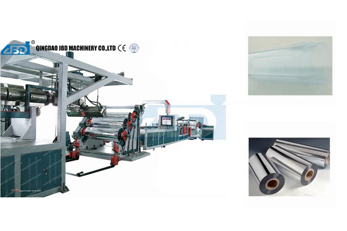 APET/PETG/PET MONO หรือสายการผลิตแผ่นหลายชั้น